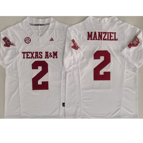 Mens Youths Kids Womens Johnny Manziel White Stitched Jersey
